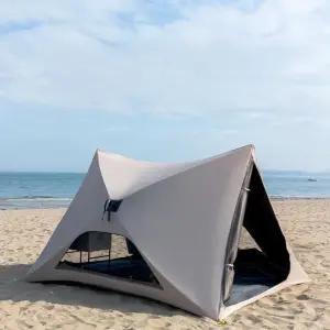 Sonuto 원터치 A형 2인용 쉘터 텐트 캠핑 자동