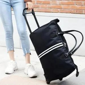 기내용 휠백 캐리어 24인치 기내용 바퀴달린 보스턴백-WFIDSEE