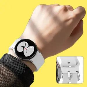 갤럭시워치 날개형 실리콘 스트랩 20mm 삼성 5 4 3 7 6 클래식 액티브2 호환 갤워치