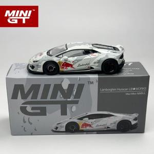 미니GT 1:64 람보르기니 우라칸 LB WORKS ver.2 매드 마이크 님불 합금 자동차 모델 967