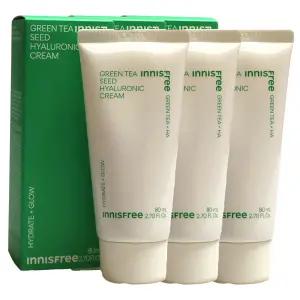 이니스프리 그린티 씨드 히알루론산 크림 80ml x3개
