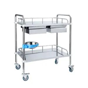 치과수술용웨건 드레싱카 이동진료실 시술용구르마 부채꼴일반 부채꼴무소음 공식 바퀴 대형