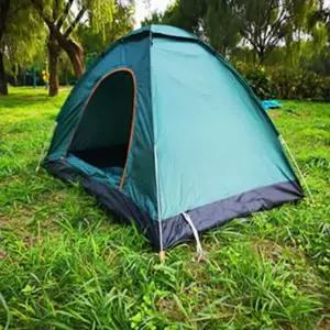 원터치 자동 텐트 2인용 휴대용 캠핑용-WFIJ091