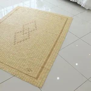 고품질 무늬 6년산 분죽왕대나무 마작 퀸 150 x 190 대나무 마작자리 우드자리 청대나무자리 WFIJSH6