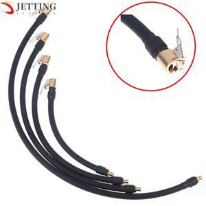 타이어 팽창기 펌프용 공기 고무 호스, 유연한 밸브 연장 튜브 어댑터, 자동차 오토바이 자전거용