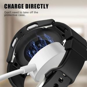 갤럭시 워치 7 40mm 44mm용 케이스, 삼성 갤럭시 워치 7 40mm 44mm 액세서리와 호환되는 하드 PC 보호 범퍼