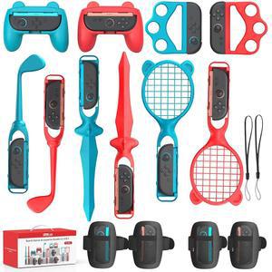 STARTRC GAMES Switch 2 Sports Set Accessories 1 for Compatible (2025),14 with Party Family Bundle Pack in Games Nintendo