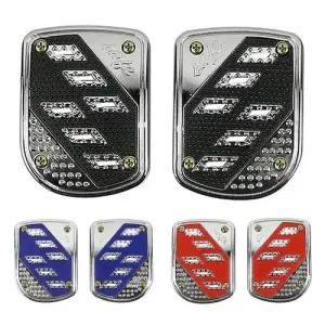 자동차페달 자동차 2P 브레이크패드 스틱 튜닝페달 메탈 클러치 WFJHNJ9