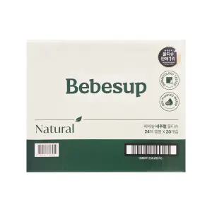 베베숲 네추럴 캡형 물티슈 (24매 x 20입)