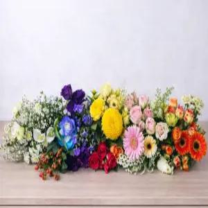 꽃 생화 랜덤꽃 한컬러 한다발 5가지 색상 꽃다발 택배 기념일 출산 테이블 인테리어 퍼스널