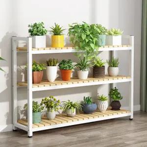 실내 인테리어 진열대 다육이 3단 베란다 정리대 화분 선반