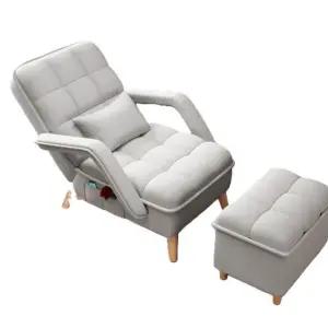 각도조절 휴식 1인용 의자 싱글 수면 안락의자 쇼파 편안한 침대