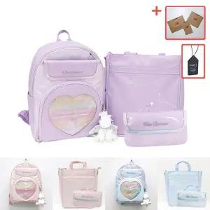 [뉴발란스키즈]책가방 백팩 가방 블링 팝 POP 세트 실내화 신발 주머니 [백화점판]