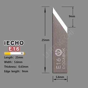 10PCS IECHO E16 진동 절단기 블레이드 텅스텐 강철 원래 공장