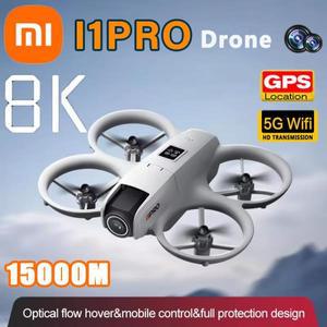 Xiaomi i1PRO 드론 전문 8K 카메라 5G WIFI FPV UAV 스크린 원격 제어 RC Dron 회피 공중 Quadcopter