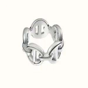 샹달 실버 반지 Chaine d`ancre Enchainee ring H109507B 000