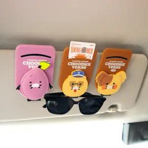 춘식버스 선바이저 클립 선글라스 거치대