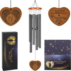 바람 소리 야외 35인치 추모 사랑하는 사람 어머니 아버지를 잃은 슬픔의 장례식 동정 선물