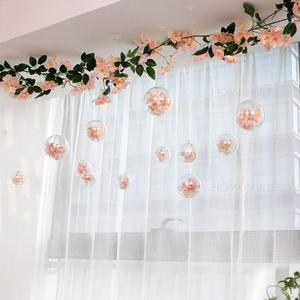 벚꽃 조화 덩굴 천장 5m 스튜디오 포차 높이1 5m 수도관 꽃덩굴 감성 정원