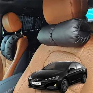 멀티쿠션 자동차 목+등 캠핑 트랜스폼 더뉴아반떼AD 자동차쿠션 사이드쿠션 메쉬쿠션