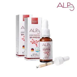 알프뉴트리션 무설탕 유아 어린이철분제 임산부철분 알프아이언드롭 철분영양제 30ml 2개