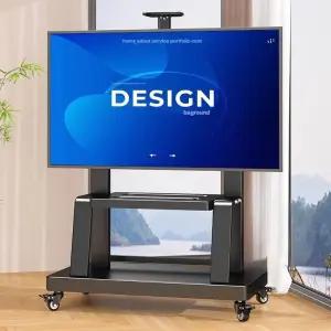 대형 티비 거치대 고중량 높이조절 초 벽걸이 업무용 천장형 전동식 받침대