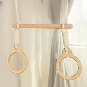 짐링 크로스핏 철봉링 딥스 우드링 기계체조링 맨몸운동 홈트 기구