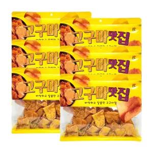 LINGGE 고구마맛집 고구마칩 고구마과자 300g X 6개