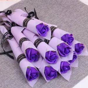 비누꽃 기획상품 선물 추천 생일 졸업식 10송이 장미 꽃다발