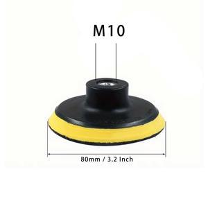 3인치 습식 및 건식 사포 세트 (백킹 패드 어댑터 포함) 자동차 디테일링 헤드 라이트 복원 연마 용 15/18