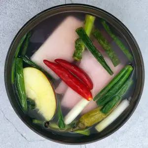 제주월동무로 담근 남도식 동치미 3kg 5kg