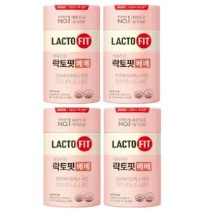 락토핏 베베 2g x 60포 x 4통