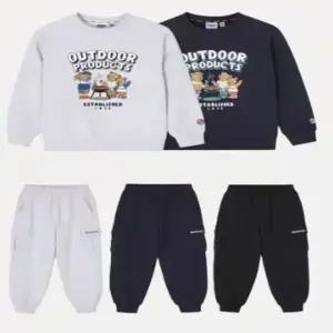 [갤러리아] [아웃도어프로덕츠키즈]베어그래픽 맨투맨셋트OD261IMM07/BPT07