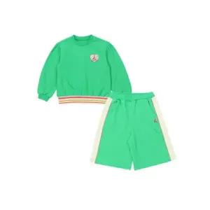 [갤러리아] 티파니 봄/가을 그린시보리맨투맨+ 5부팬츠 셋업 T41KCT080/T41KCP050