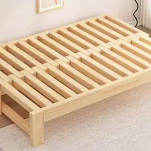 원목 소파베드 확장형 원목쇼파베드 침대 평상형 쇼파