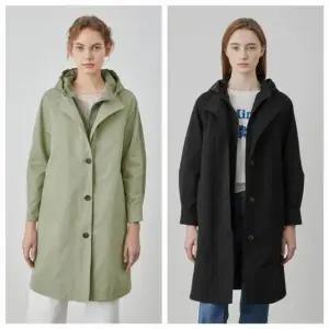 [갤러리아] 후드 배색형 라이너 트렌치코트  VOCEB5S1331