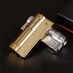 부싯돌 점화 기름 충전 64mm 메탈 방풍 오일라이터