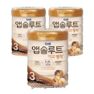 앱솔루트 프리미엄 명작 분유 3단계 x 3캔