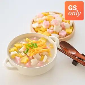 [GS단독] 올빛 삼색 꽃떡국떡 500g + 전통떡국떡 500g(총 1KG/2팩)