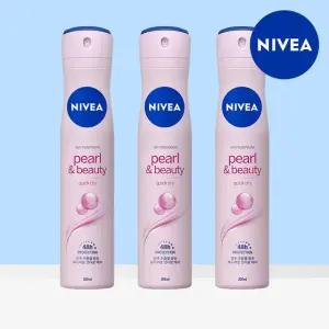 (eTV)니베아 데오드란트 스프레이 펄 뷰티 200ml 3개