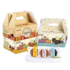 [NS홈쇼핑](26년 설) 호정가 약과 3종 세트 (찹쌀약과 1kgX1박스+흑임자약과 1kgX1박스+우리..[35684597]