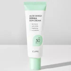 김정문알로에 선크림 쉴드 더마 유기자차 수분 40ml