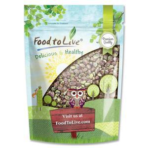 살아있는 음식, 껍질 없는 피스타치오, 3파운드 u2013 무염, 커널, 시르트푸드, 벌크. 피스타치오 개별 팩. 멋진 케토와 팔레오 스낵