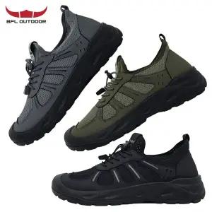 BFL 발편한 남성 슬립온 운동화 가벼운 스니커즈 통풍 메쉬 신발 2905