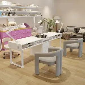 네일아트테이블 데스크 네일시술대 네일책상 네일샵