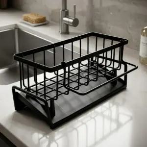 물빠짐 싱크대 행주걸이 거치대 수세미 세제