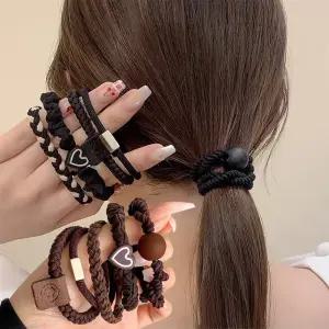 케이존 헤어악세사리 올림머리 머리끈 헤어타이세트