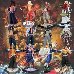 귀멸의칼날 애니메이션 귀멸 칼날 성 피규어 기부츠지 무잔 카마도 탄지로 GK 아카즈 액션 PVC