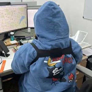 고품질 굽은등 바른 자세 어깨밴드 대형 바른자세밴드 어깨밴드 어깨펴기 라운드숄더밴드 WFIQF9G