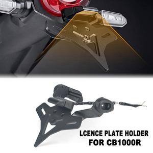 2023 혼다 CB1000R CB R 2018-2024 오토바이 리어 숏 테일 스톡 번호판 홀더 브래킷 키트